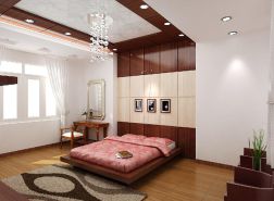 Thiết kế – thi công trần nhôm cho phòng ngủ, nhà bếp