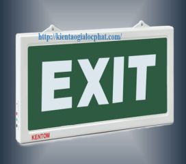 Đèn exit KENTOM  không chỉ hướng
