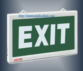 Đèn exit KENTOM  không chỉ hướng
