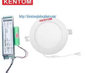 Đèn sạc khẩn cấp âm trần Kentom KT 770 (6W)